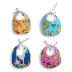 Cotton Assorted Printed Bibs Cloth