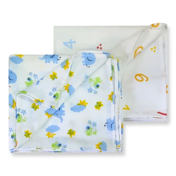 Love Baby cotton swaddle cum wrapper - 1913 Combo P1