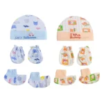 Love Baby Knitted baby hat and booties gloves Set - 520 M Combo P8