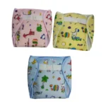 Set of 3 Cartoon Net Diaper from Love Baby - 537 L Combo P6