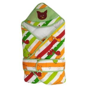 Love Baby Cotton Blanket cum Dryrobe – 565 Green P6