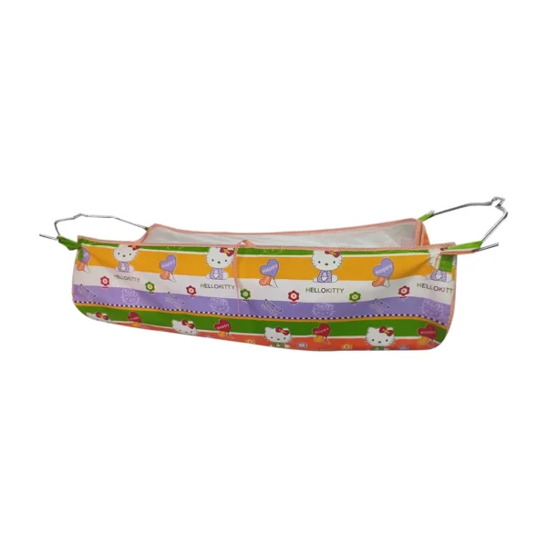 Love Baby Cradle Cloth juhula for baby with net and steel hanger - 572 Blue P10