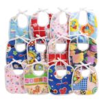 Set of 12 Cotton Assorted Pint Bibs - 603 Combo P12