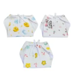 Love Baby pure muslin cloth nappy set of 3 multicolor - 673 S Combo P24
