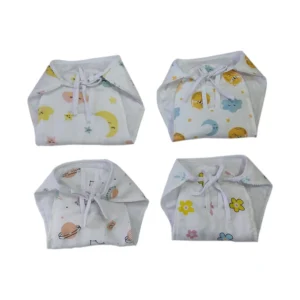 Love Baby Muslin Cloth Nappy Set of 4 Medium – 673 M Combo P20