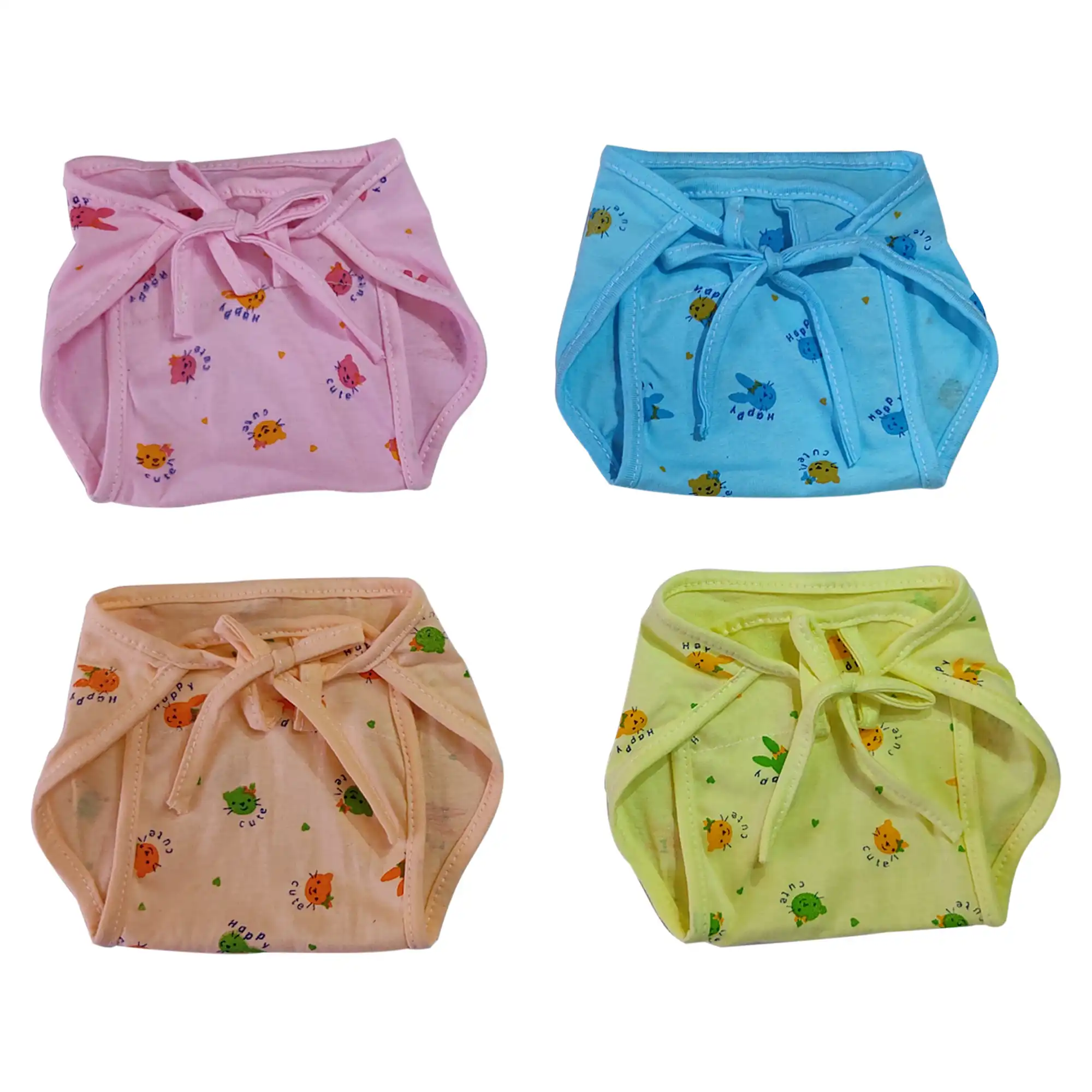 Love Baby Set of 4 Nappy for infant – 673 M Combo P22 2