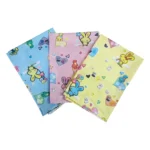 Imported Soft Assorted Bed Sheet Plastic from Love Baby - 713 C Combo P9