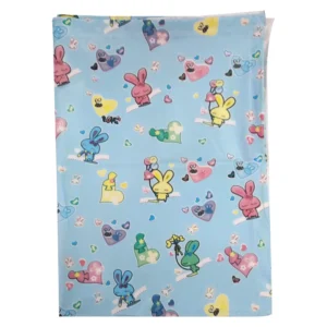 Imported Soft Baby Bedsheet Plastic – 713 C Blue P15
