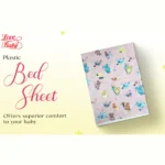 Love Baby Soft Bed Sheet Plastic - 713 C Pink P15