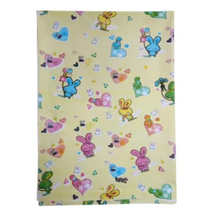 Love Baby Soft Bed Sheet Plastic – 613 B Yellow P2 11
