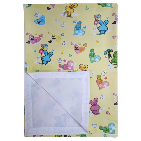 Love Baby Soft Bedsheet Plastic - 713 B Yellow P9