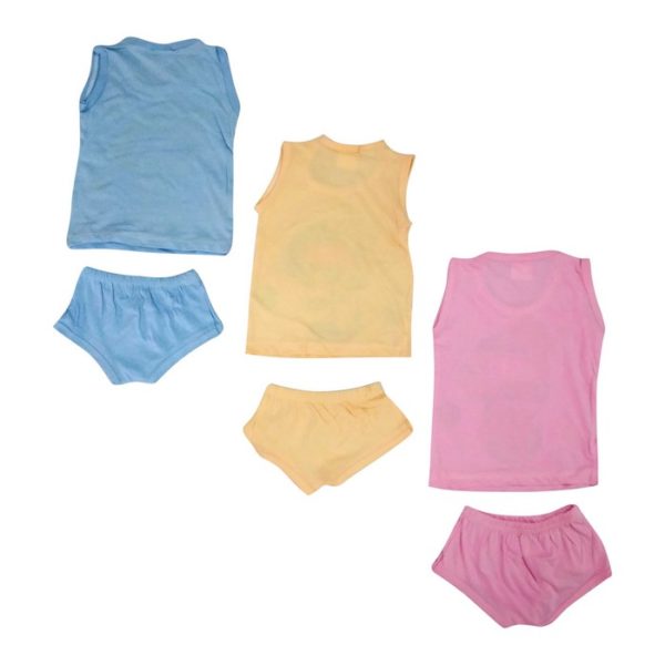 Trendy 3 Cotton Hosiery Shirt With 3 Pant Set – BC12 3