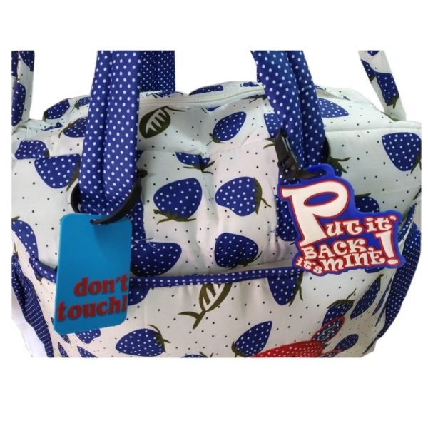 Strawberry Cloth Bag from Love Baby DBB14 Navy P5 3