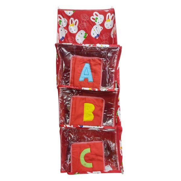 Love Baby Cute Small to Big Kids Cupboard 3 Step DKBC27 Red