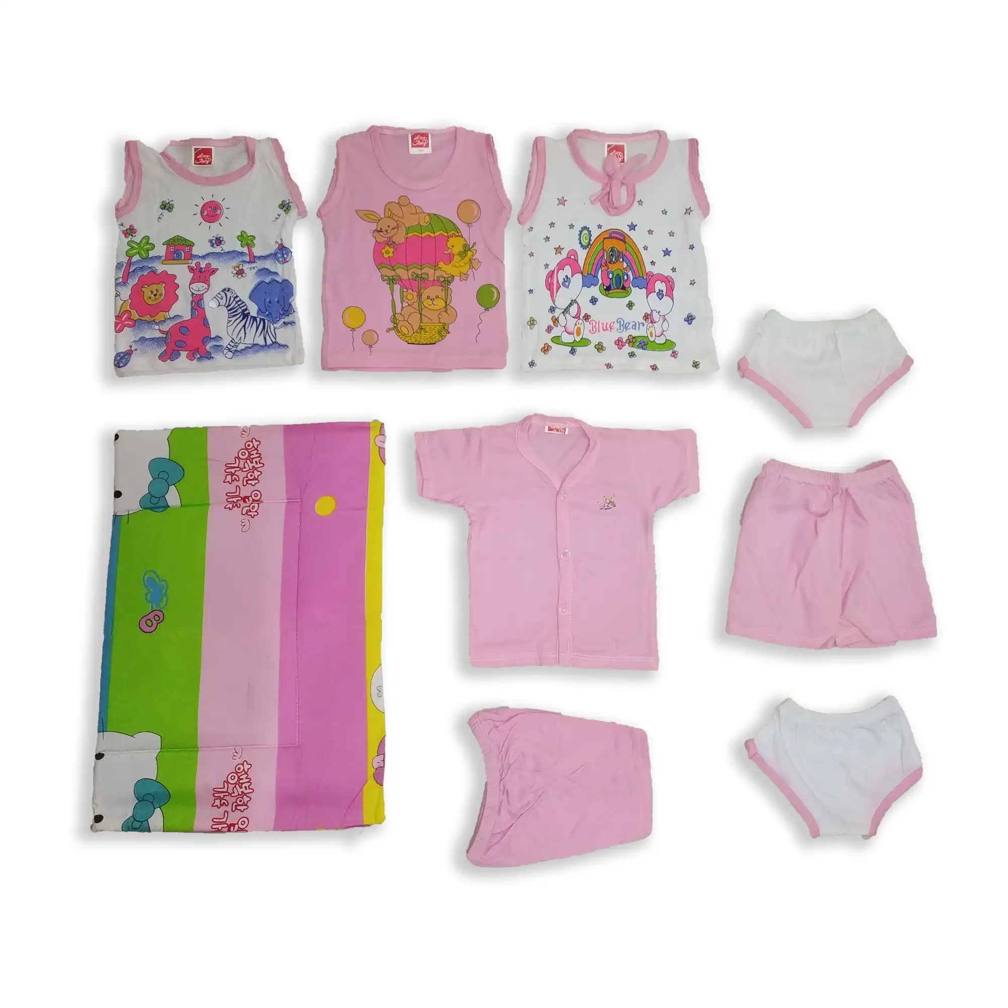 Baby Shower Gift Set 0 to 6 Months Pink 2