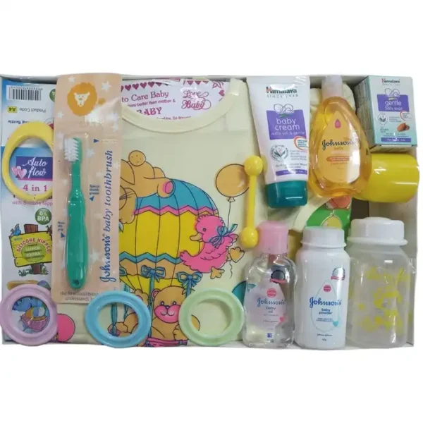 Oganic Ink Baby Gift Set 0 to 6 Months Premium Yellow
