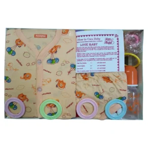 Love Baby Soft Bed Sheet Plastic – 613 B Yellow P2 10