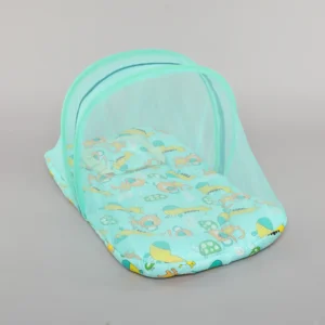 Love Baby bedding set with mosquito net for infant – ST29 Green P13