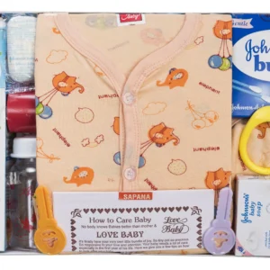 Oganic Ink Baby Gift Set 0 to 6 Months Sapna Peach 2