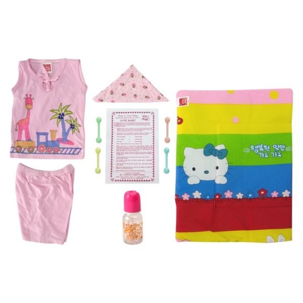 New Born Baby Gift Set Pink Super Baby Pink 2
