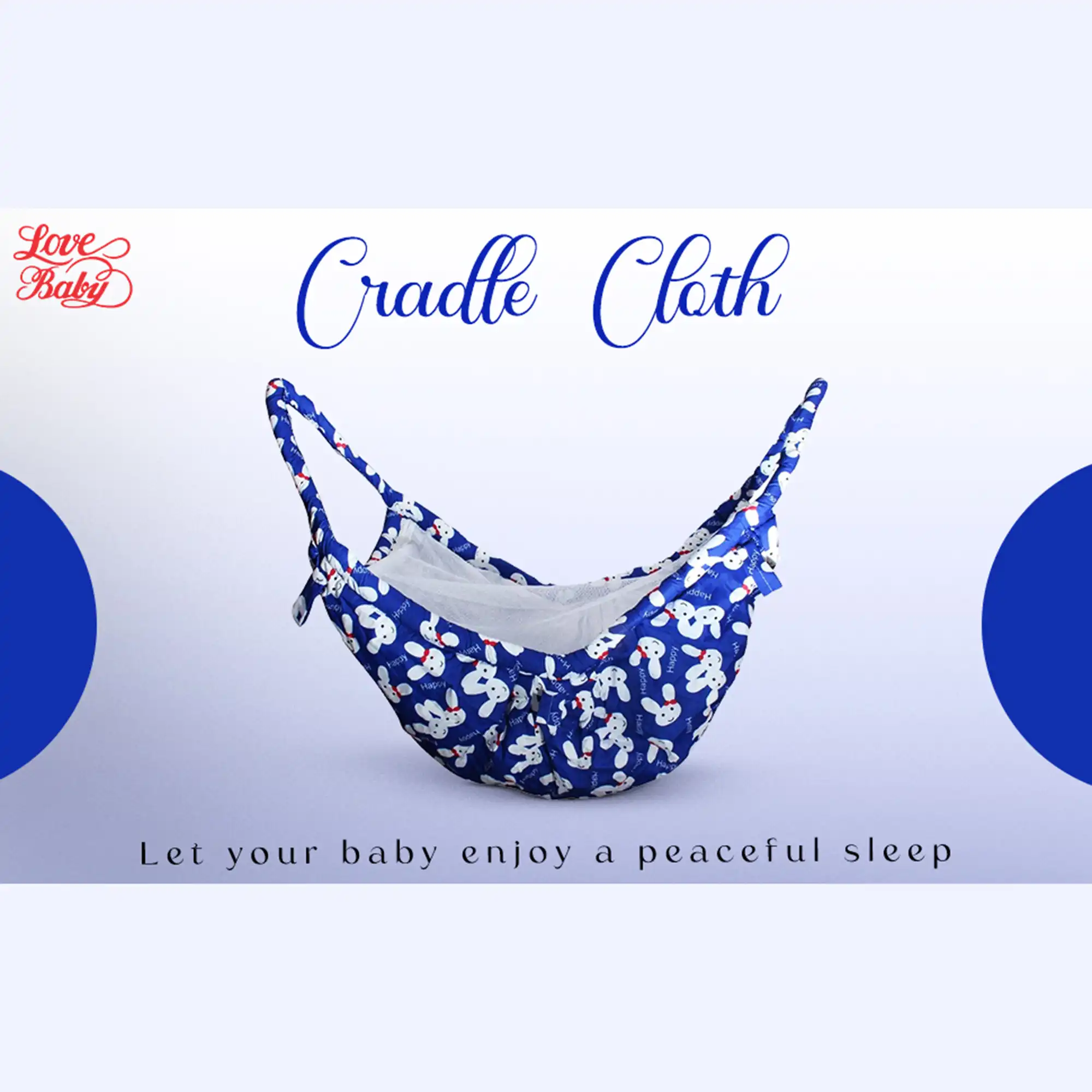 Cotton Jhula Swing palna for Baby Cradle Cloth thelovebaby .in